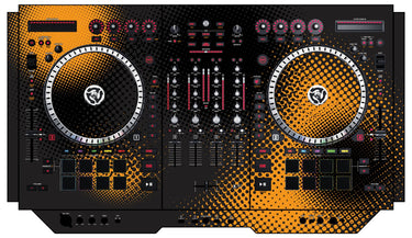 Numark NS 7 II Skin Orange Dot